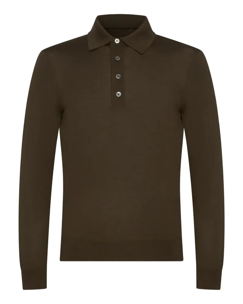 Tom Ford buttoned polo shirt - Braun Braun