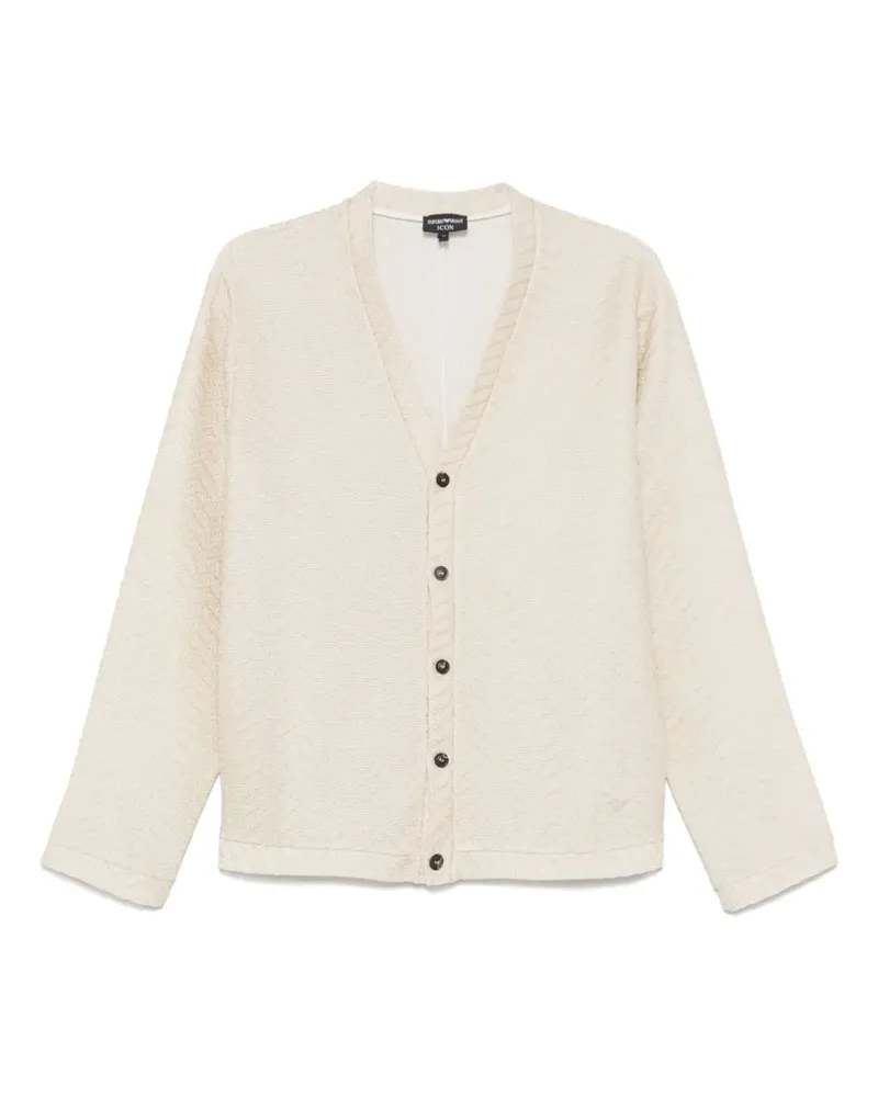 Emporio Armani Cardigan aus Baumwolle - Nude Nude
