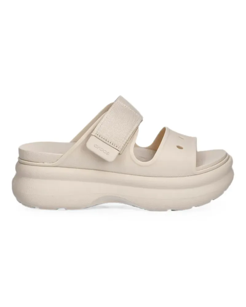Crocs Soho Two Strap platform clogs - Nude Nude