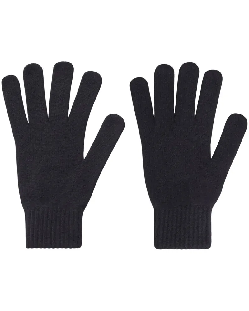 Pringle of Scotland Handschuhe aus Kaschmir - Schwarz Schwarz