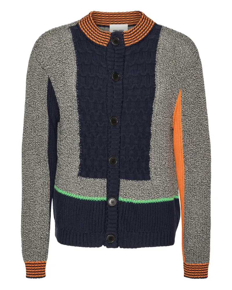 Henrik Vibskov Geknöpfter Cardigan - Grau Grau