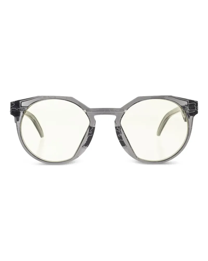 Oakley Sonnenbrille mit Marmor-Effekt - Grau Grau