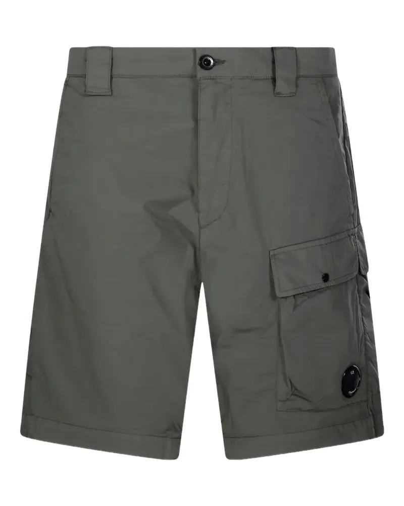 C.P. Company Cargo-Shorts mit Linsen-Detail - Grün Grün