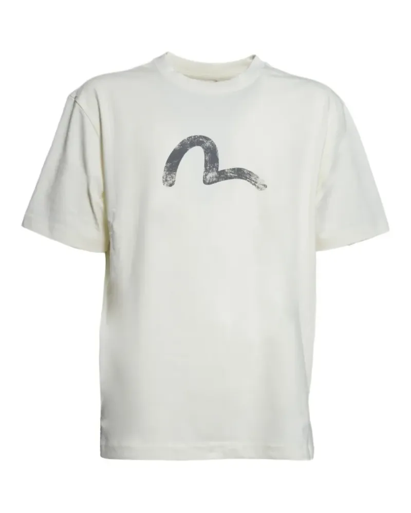 Evisu Seagull T-Shirt - Nude Nude