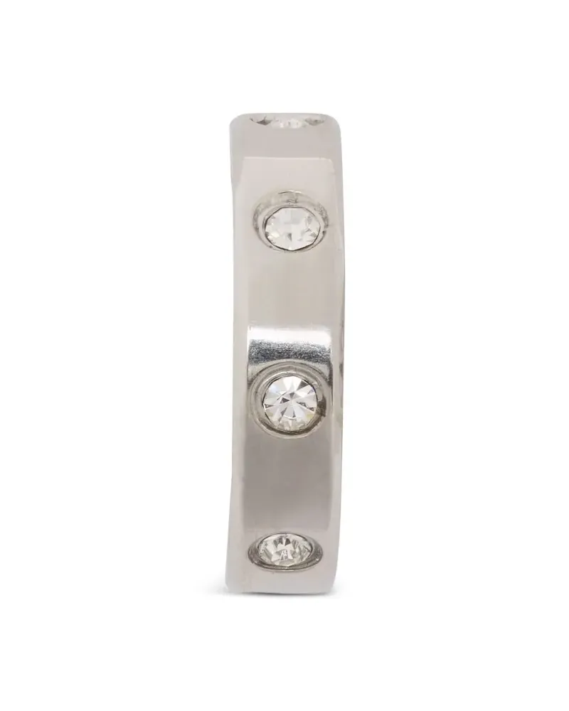 Kate Spade Creolen mit Kristallverzierung - Silber Silber