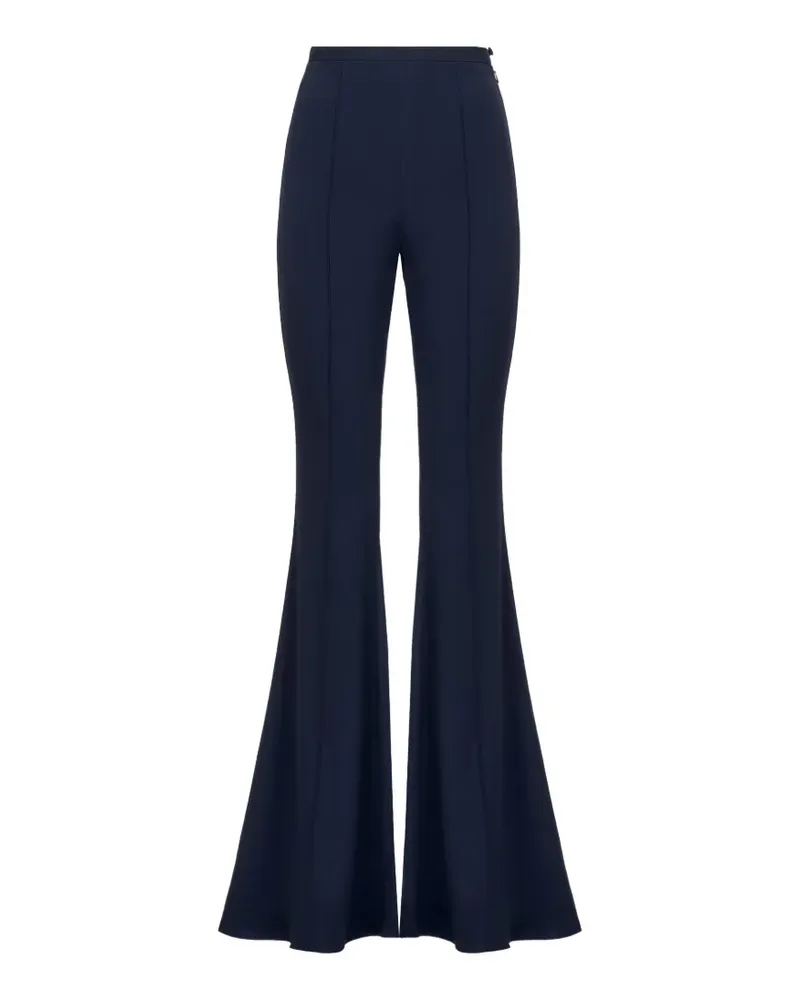 Taller Marmo Ausgestellte Mae Hose - Blau Blau