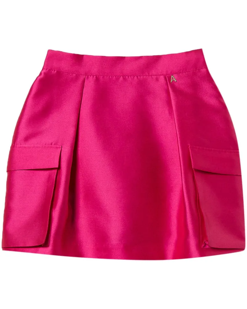 Twin-Set Mikado Minirock - Rosa Rosa