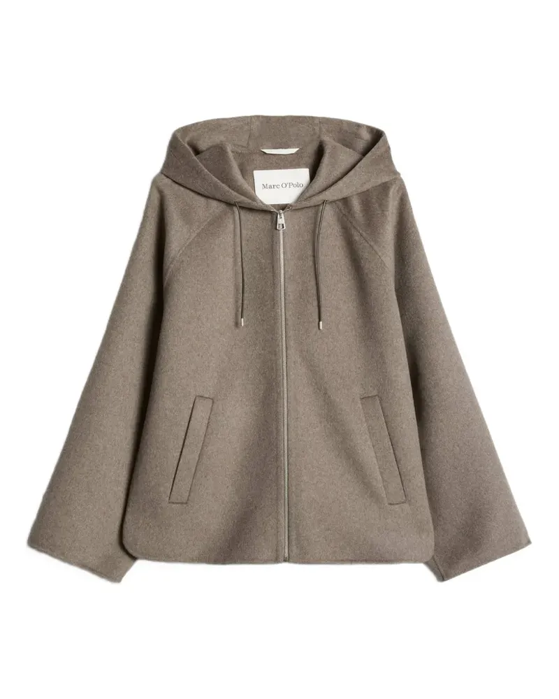 Marc O'Polo Klassische Kapuzenjacke - Braun Braun
