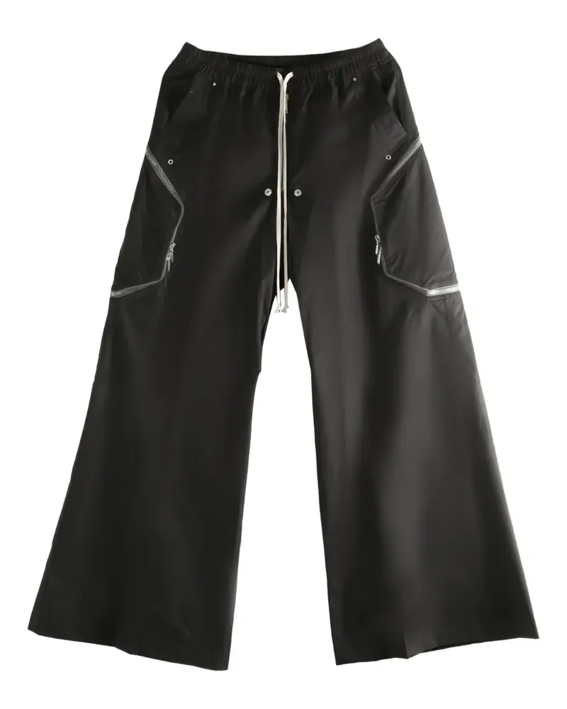 Rick Owens Blixa Belas zip-pocket trousers - Schwarz Schwarz