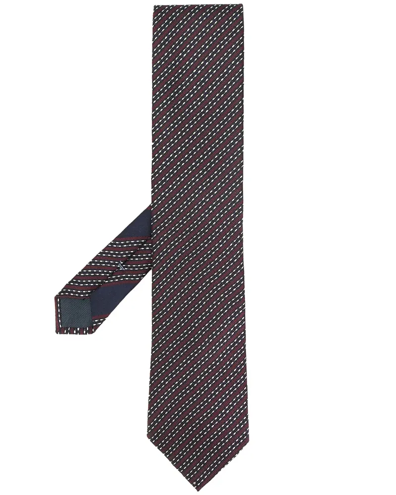 Ermenegildo Zegna Krawatte aus Seide - Violett Violett