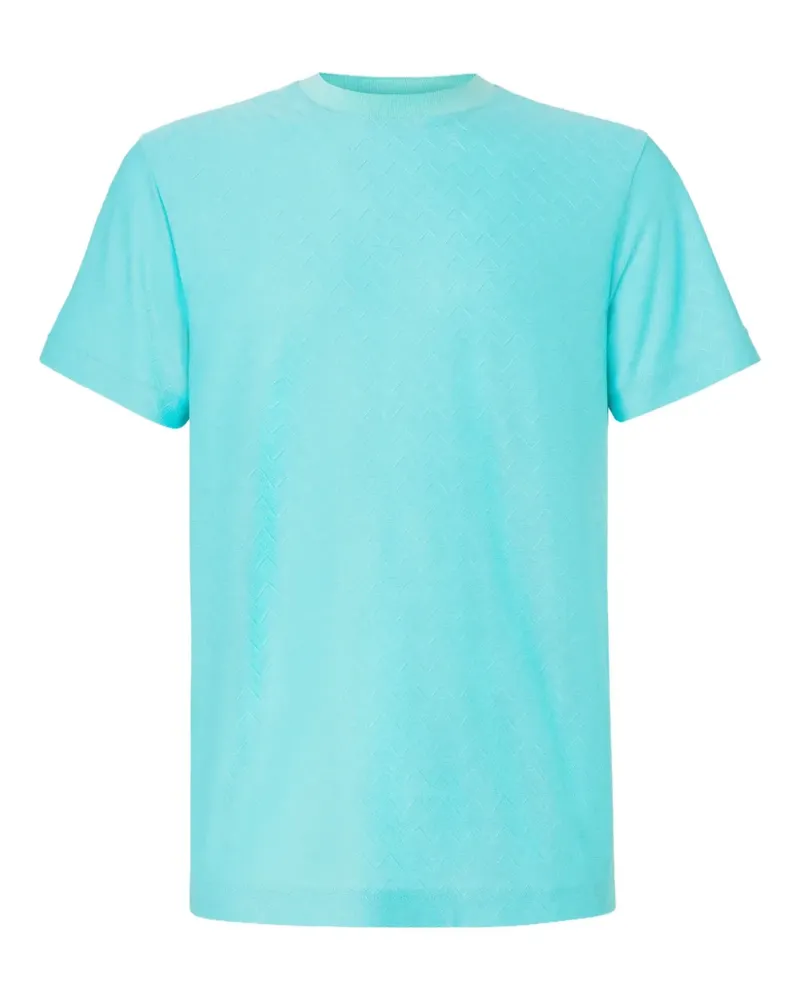 Missoni T-Shirt mit Zickzackmuster - Blau Blau