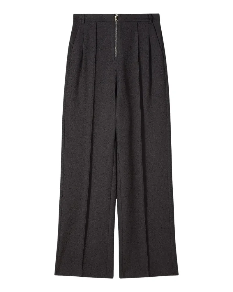 Patrizia Pepe Hose aus Mikro-Bouclé - Braun Braun