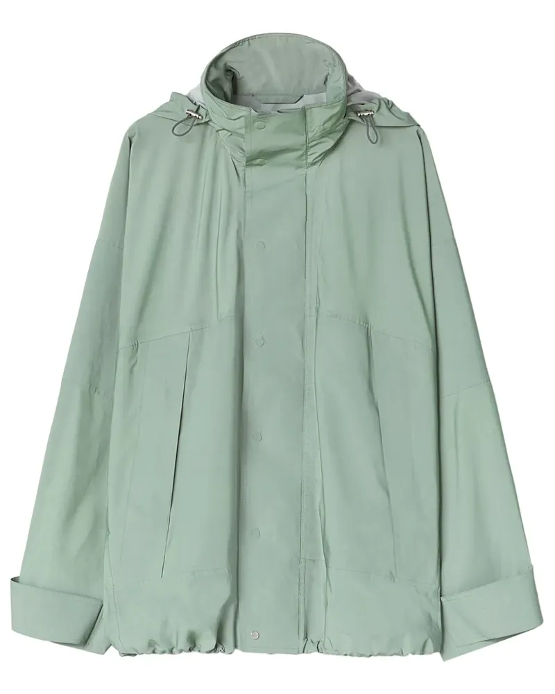 Jil Sander Leichte Jacke mit weiten Ärmeln - Grün Grün