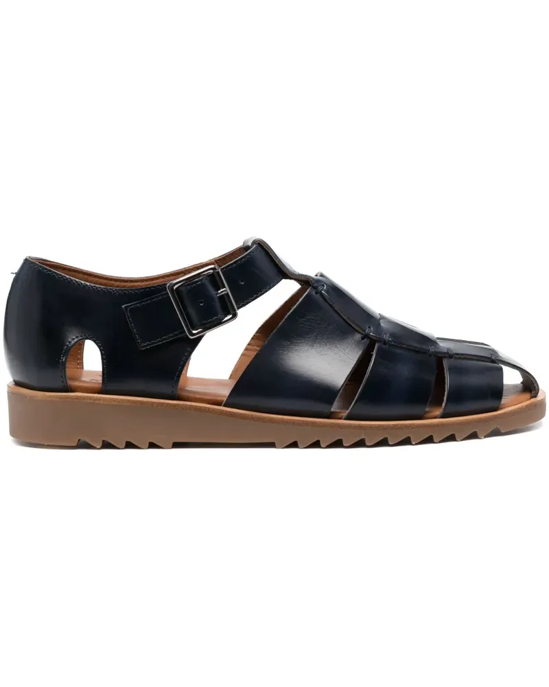 Paraboot Sandalen mit Schnallenverschluss - Blau Blau