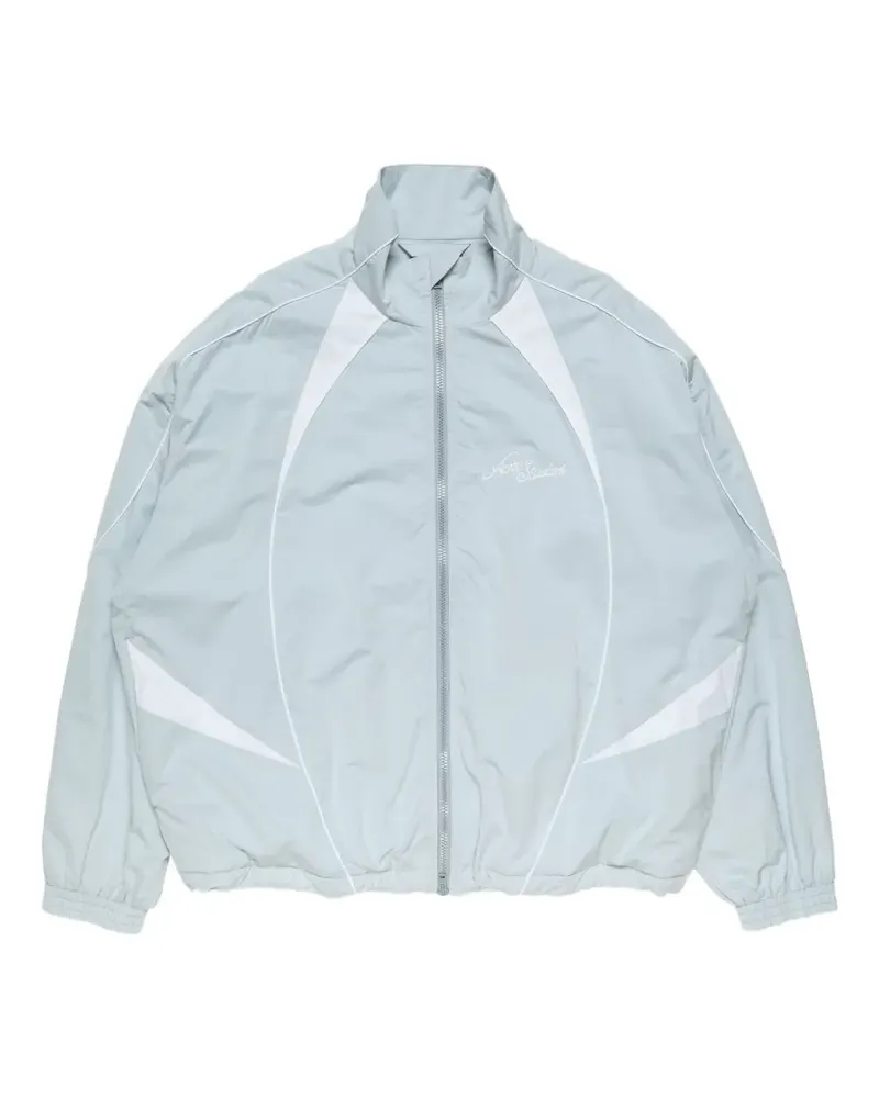 Acne Studios Jacke mit Logo - Blau Blau