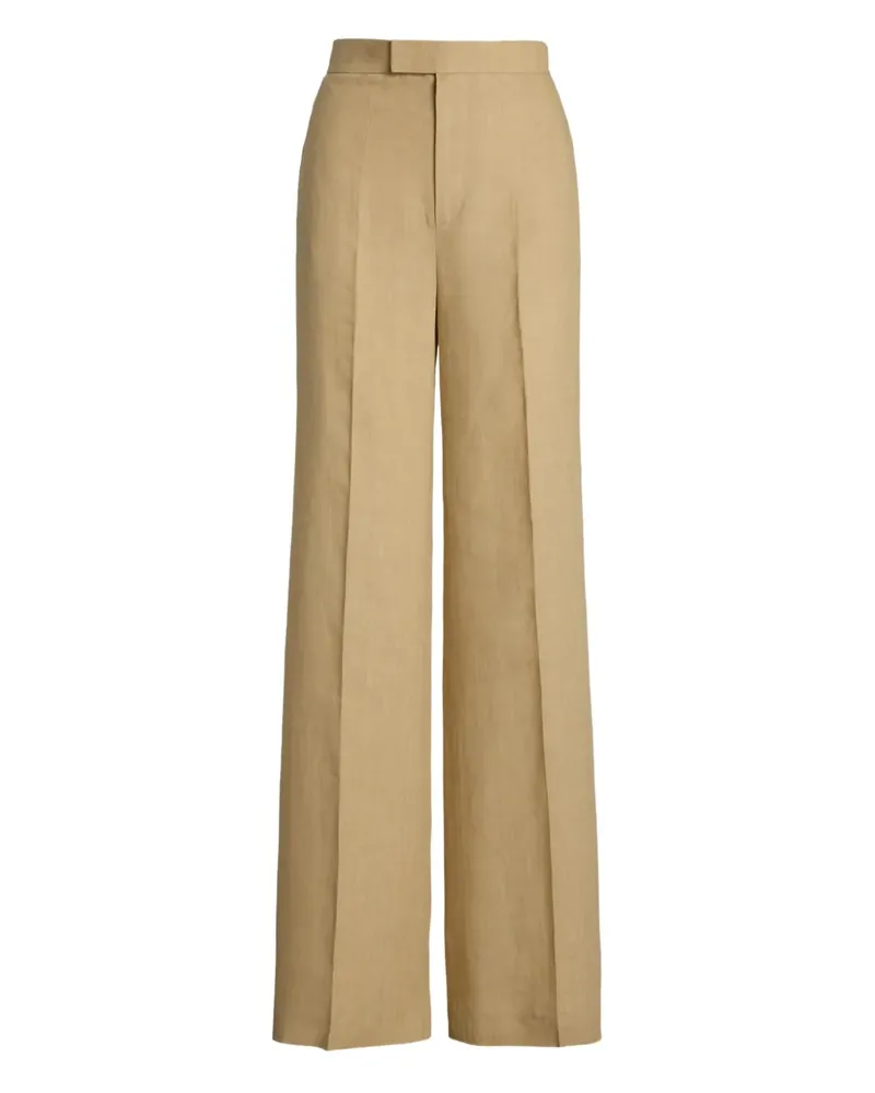 Ralph Lauren Hose aus Leinen - Nude Nude