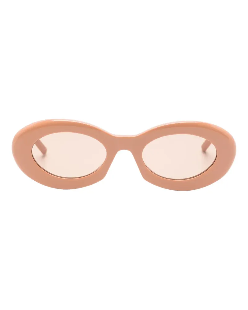 Saint Laurent oval-frame sunglasses - Rosa Rosa