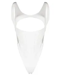 Thierry Mugler BH mit Cut-Outs Weiß