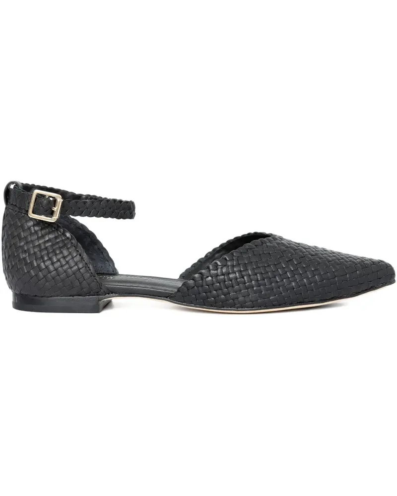 Sarah Chofakian Matcha ankle-strap pumps - Schwarz Schwarz