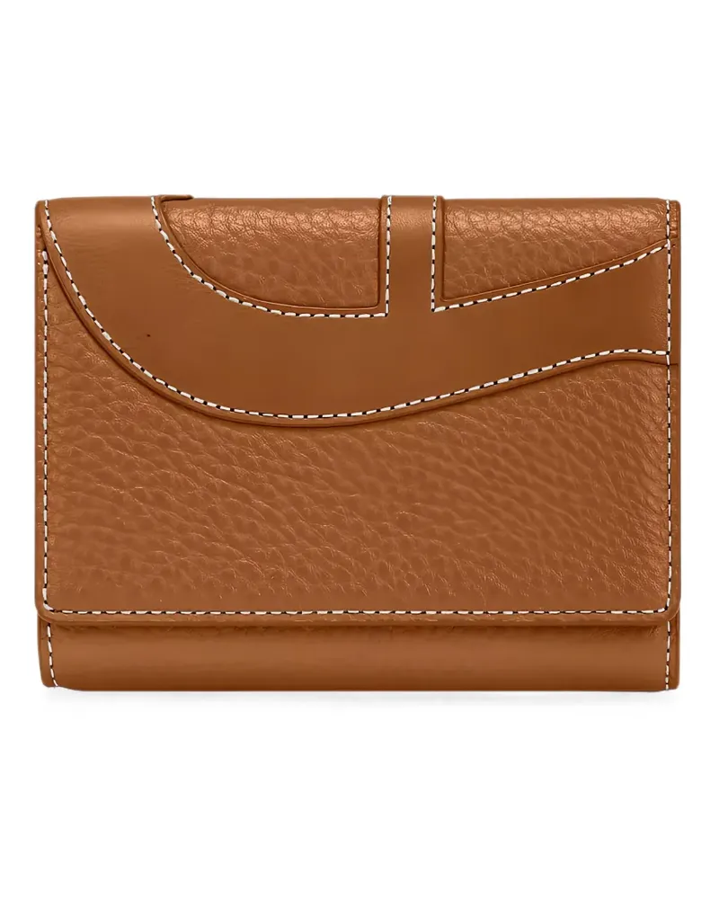 Aigner Deborah pebbled leather wallet - Braun Braun