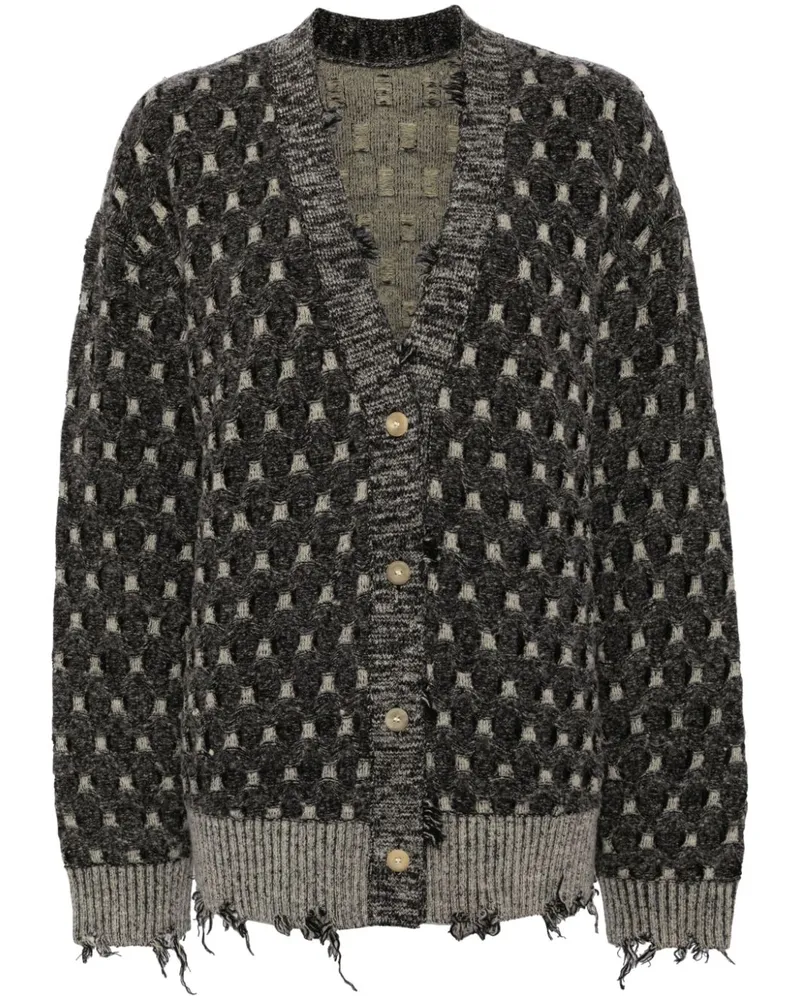JNBY Cardigan mit V-Ausschnitt - Schwarz Schwarz