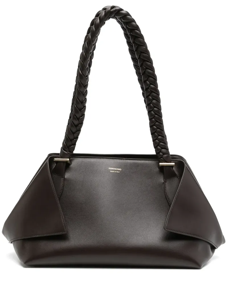 Ferragamo Tasche aus Leder - Braun Braun