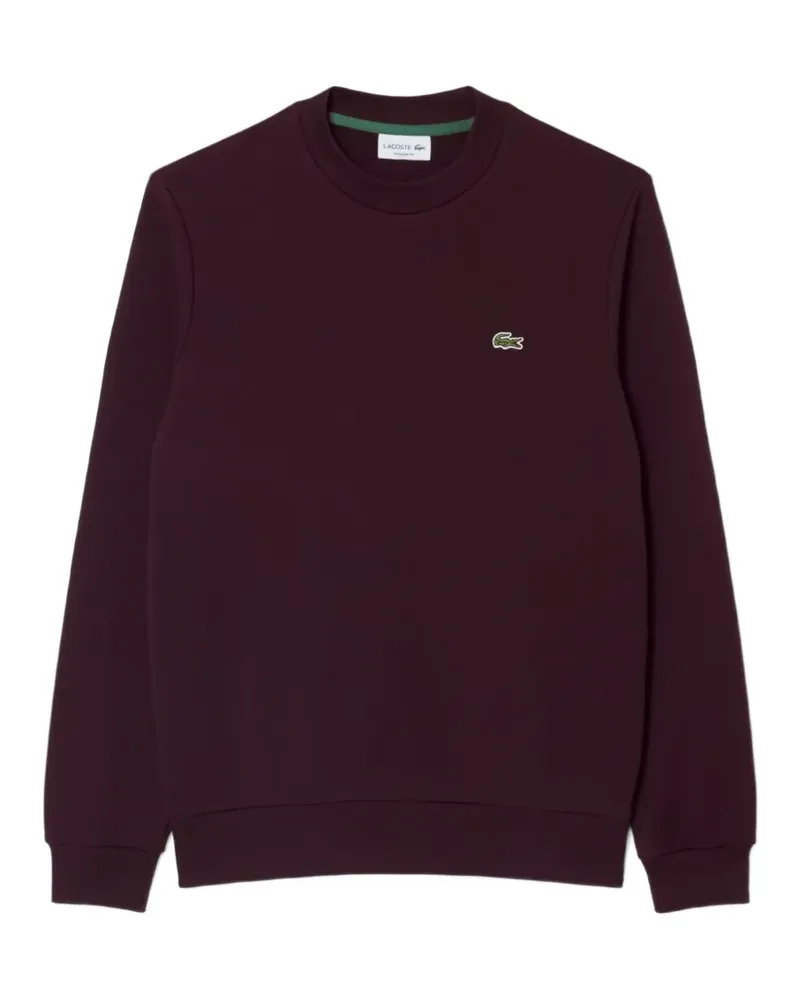 Lacoste logo-patch sweatshirt - Violett Violett