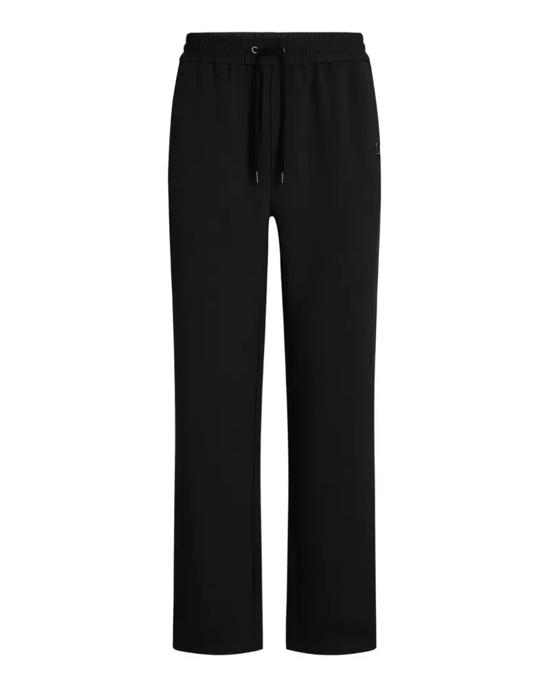 Karl Lagerfeld Jogginghose mit Logo-Schild - Schwarz Schwarz