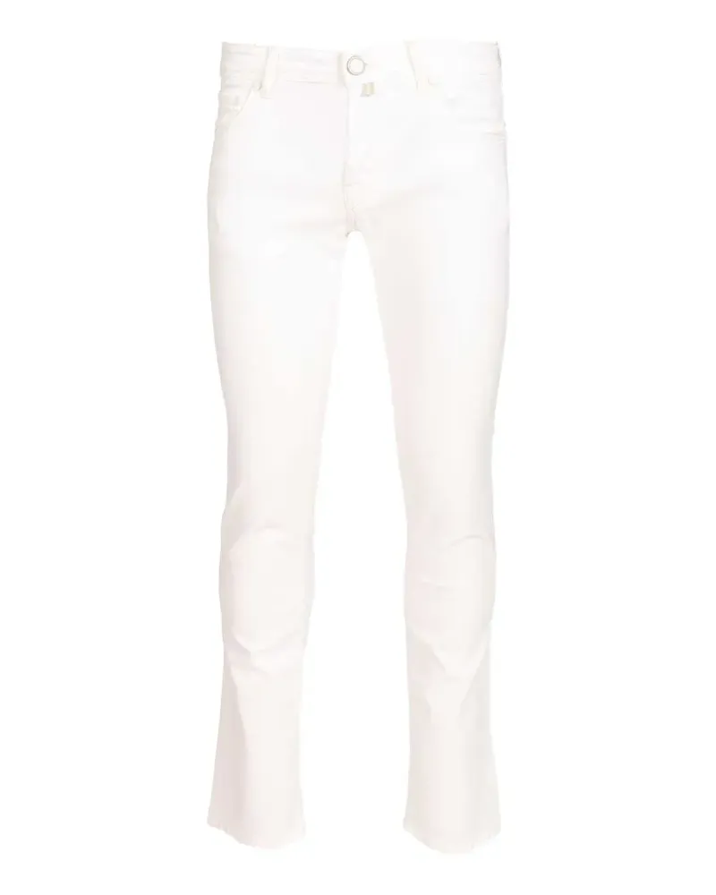 Jacob Cohën Hose mit schmalem Schnitt - Weiß Weiß