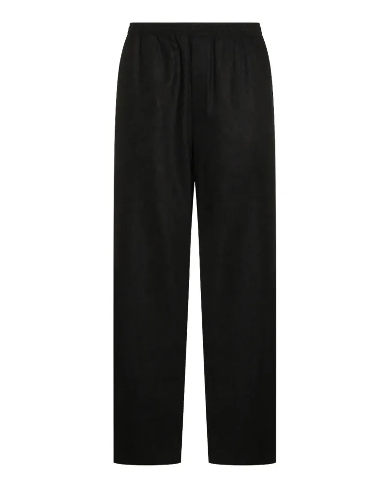 Jil Sander elasticated-waist wool trousers - Grau Grau