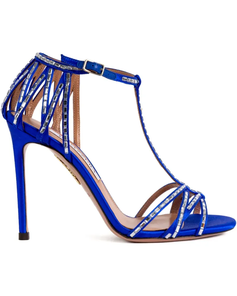 Aquazzura Forever More Sandalen 110mm - Blau Blau