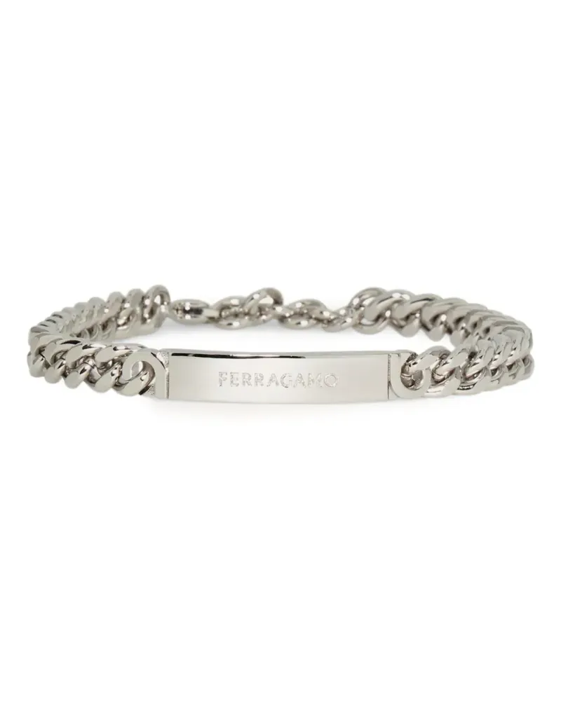 Ferragamo bracelet with chain - Silber Silber