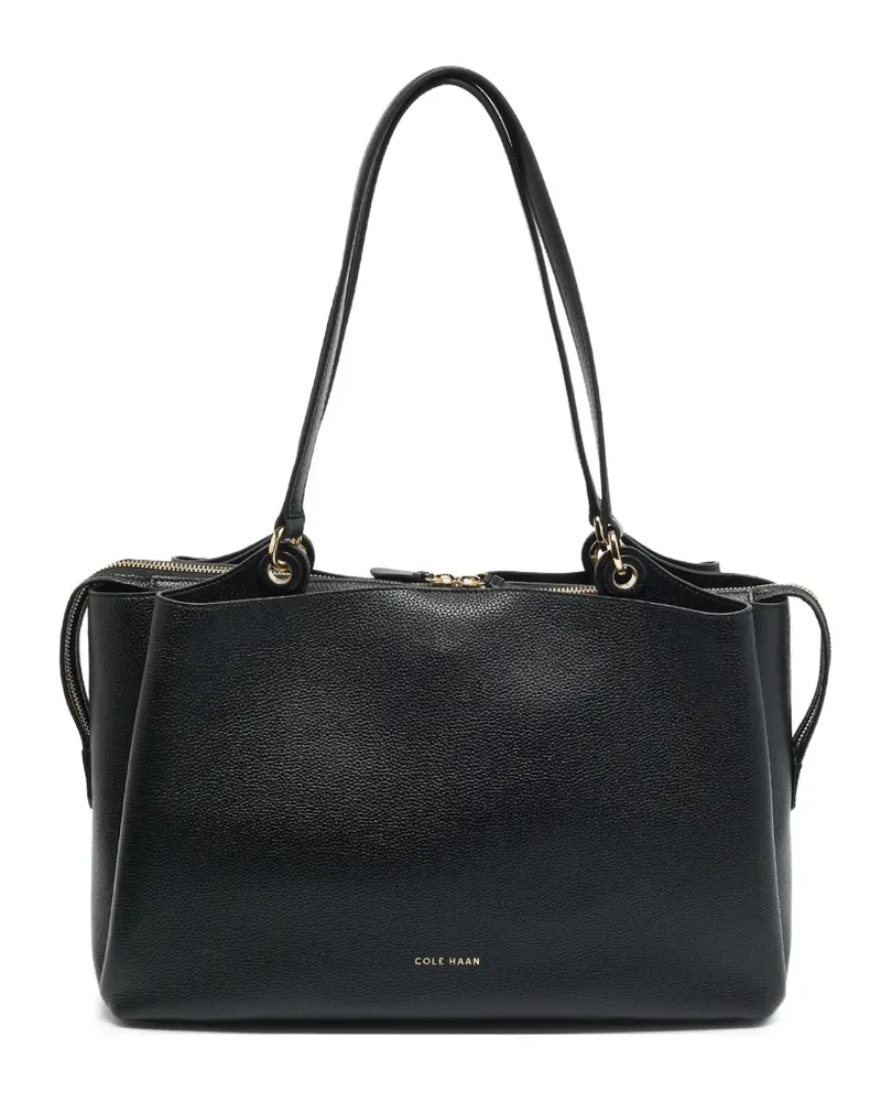 COLE HAAN Midtown grained tote bag - Schwarz Schwarz