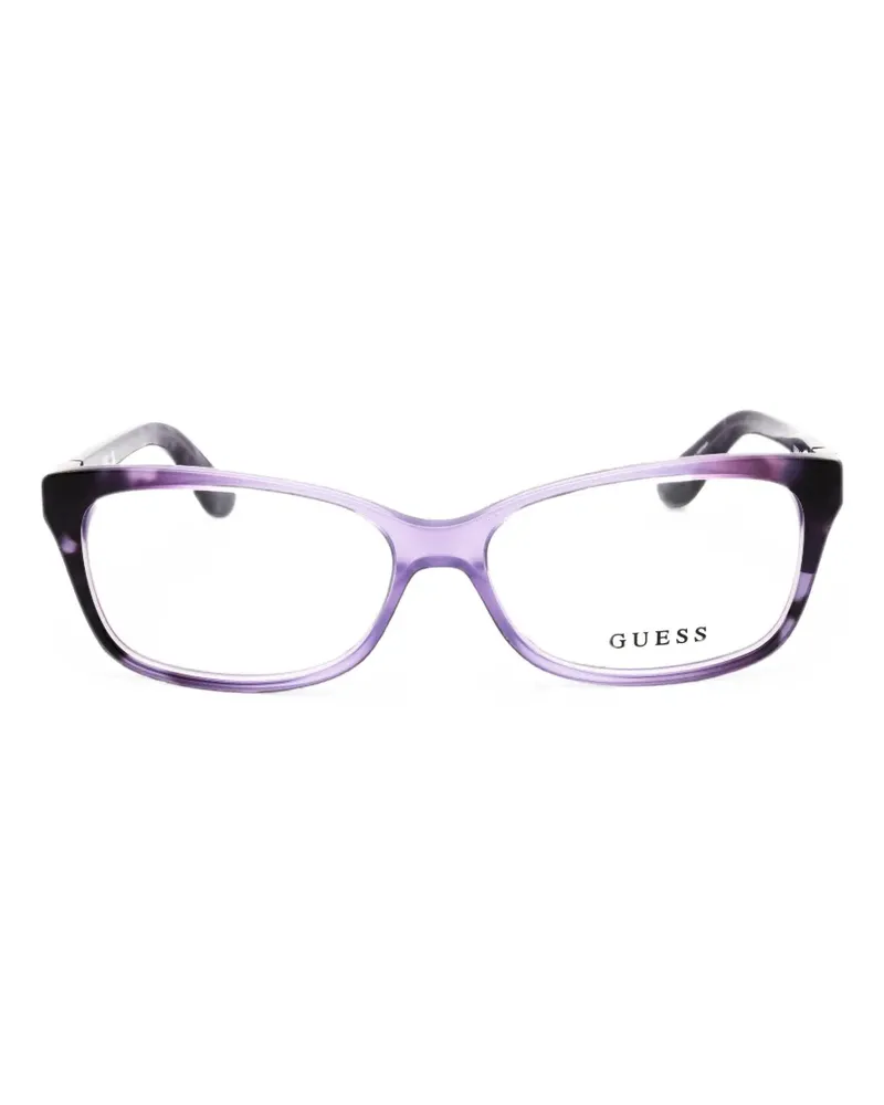 Guess rectangle-frame glasses - Violett Violett
