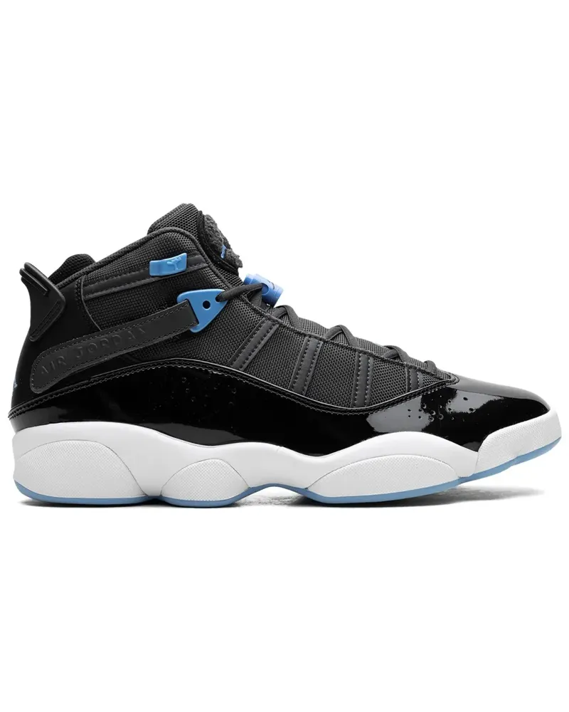Jordan Air  6 Rings Anthracite University Blue Game Royal Sneakers - Schwarz Schwarz