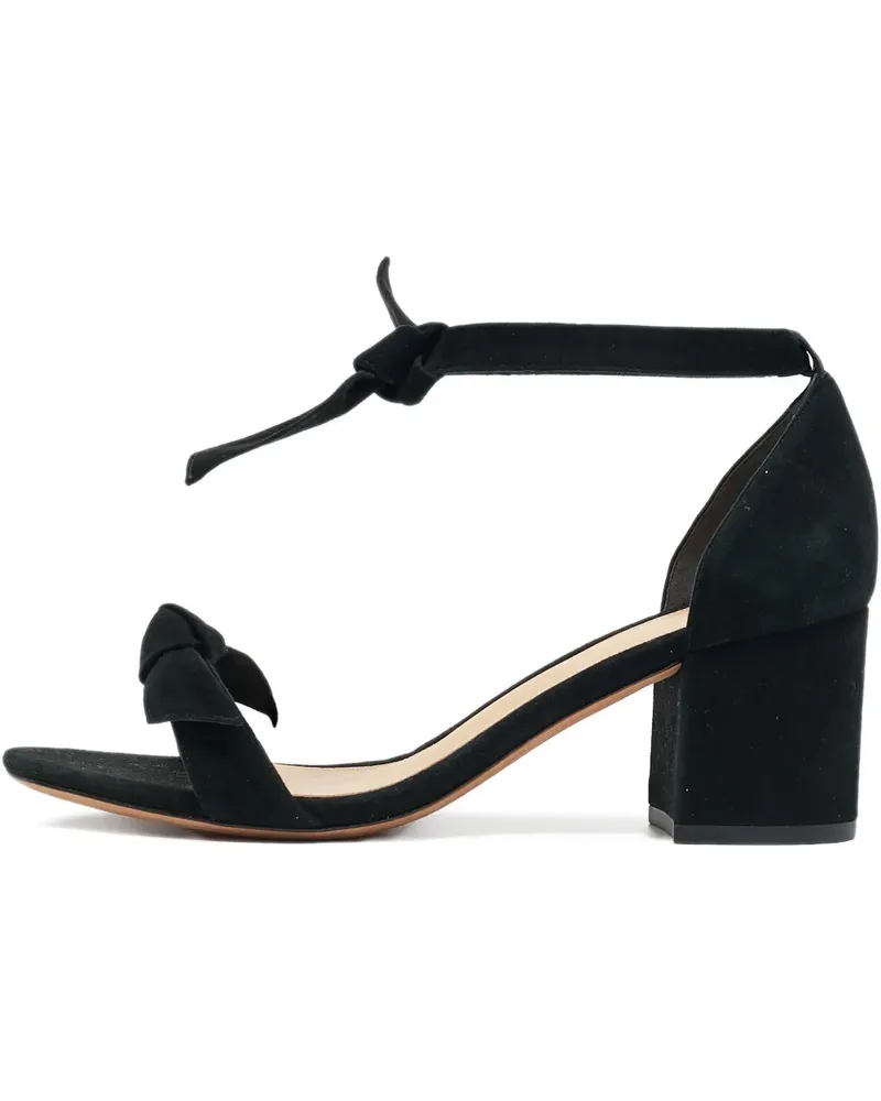 Alexandre Birman Sandalen mit Schleifen - Schwarz Schwarz