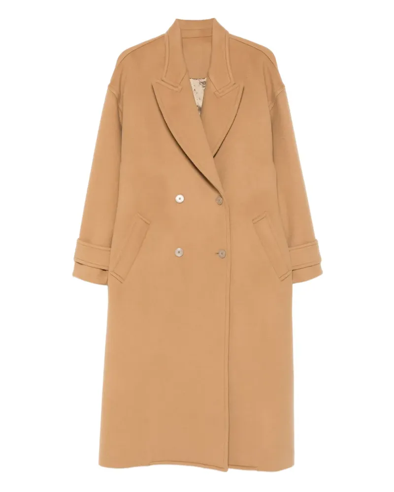 Isabel Marant Doppelreihiger Winry Mantel - Nude Nude