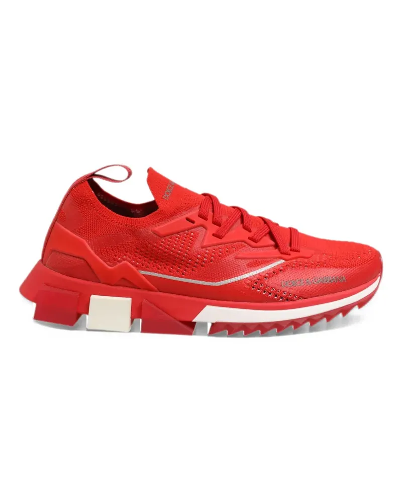 Dolce & Gabbana Sorrento Stretch-Sneakers - Rot Rot
