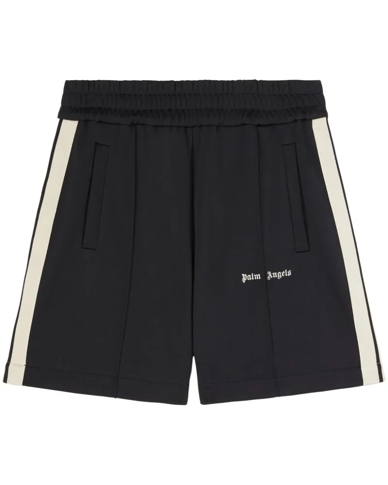 Palm Angels Joggingshorts mit Logo - Schwarz Schwarz