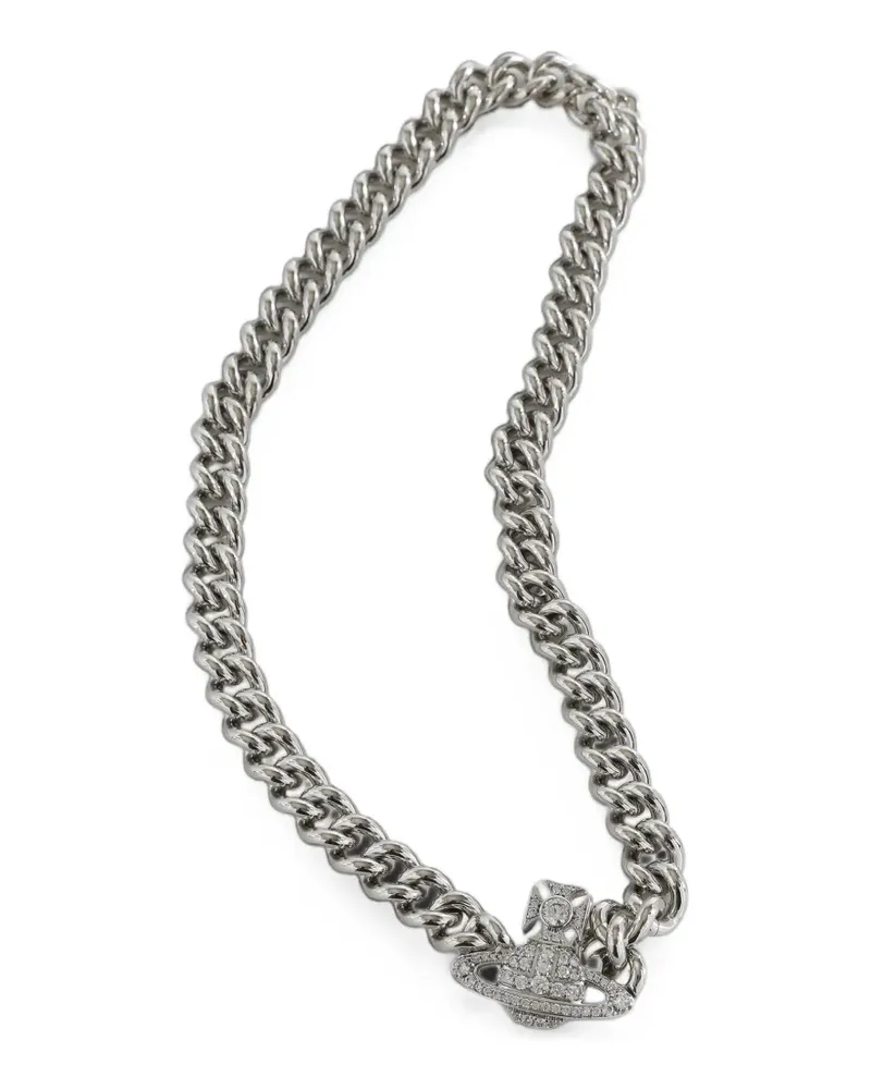 Vivienne Westwood Graziella small choker - Silber Silber