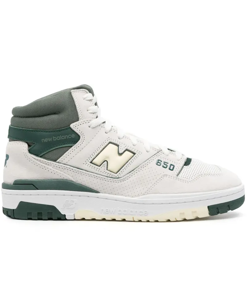 New Balance 650 High-Top-Sneakers - Weiß Weiß