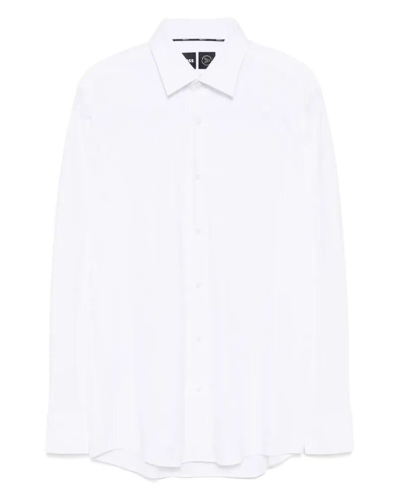 HUGO BOSS Klassisches Hemd - Weiß Weiß