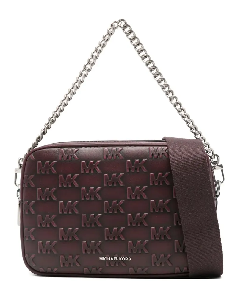Michael Kors logo-plaque chain-strap shoulder bag - Rot Rot