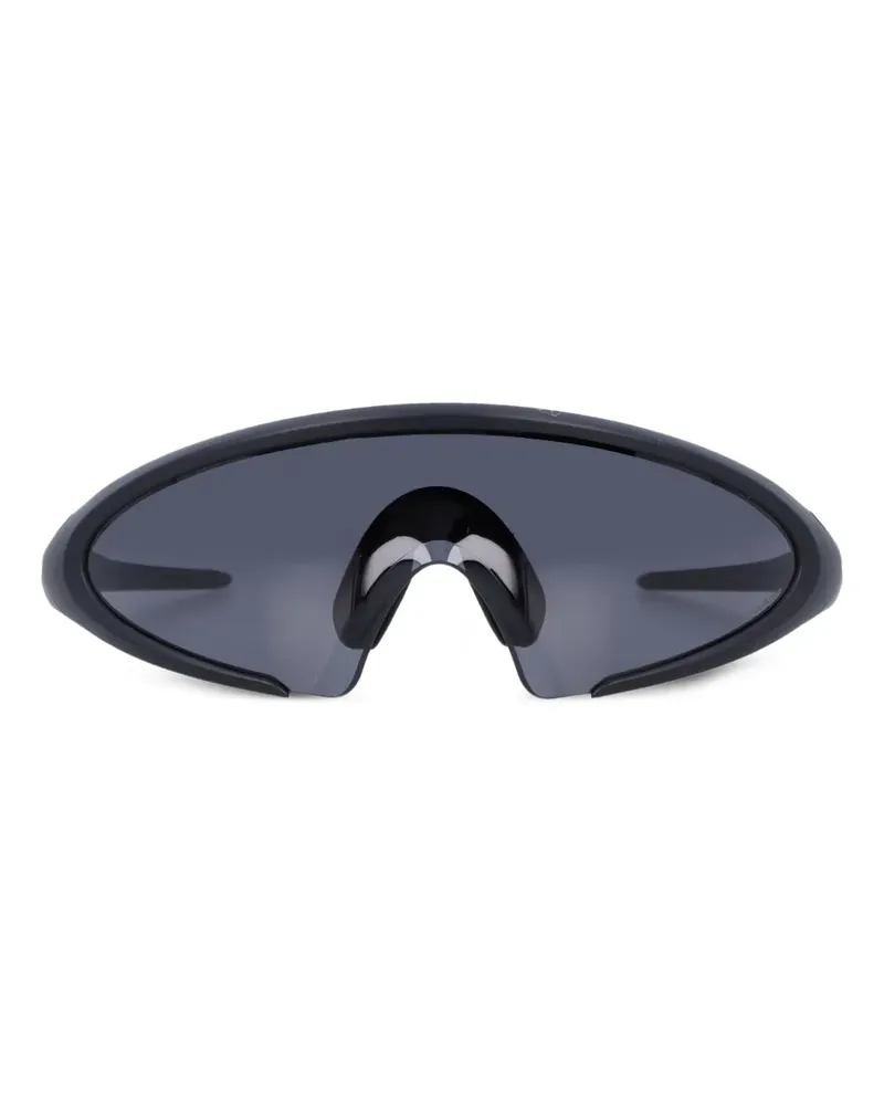 Oakley Sonnenbrille mit Oversized-Gestell - Schwarz Schwarz