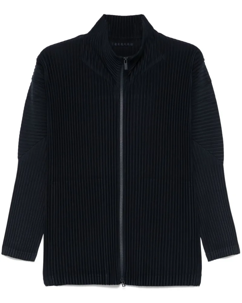 Issey Miyake Basics Jacke - Blau Blau