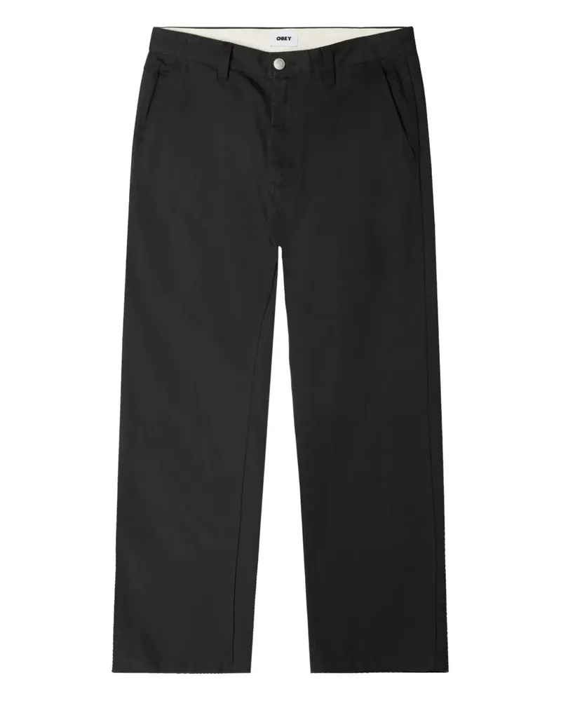 Obey Hardwork Carpenter Hose - Schwarz Schwarz