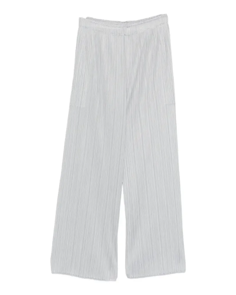 Issey Miyake Monthly Colors : February pleated trousers - Grau Grau