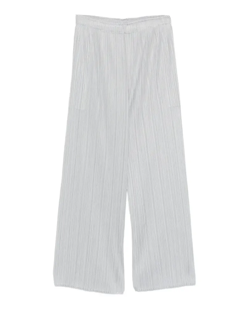 Issey Miyake Monthly Colors : February pleated trousers - Grau Grau