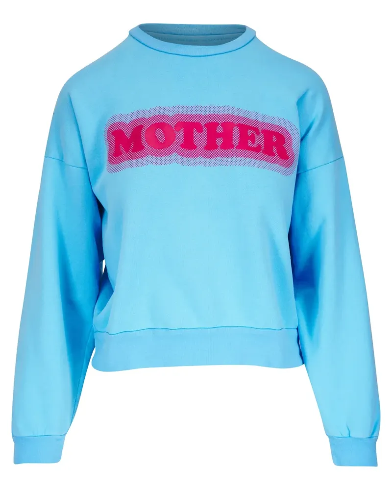 Mother The Drop Square Pullover - Blau Blau