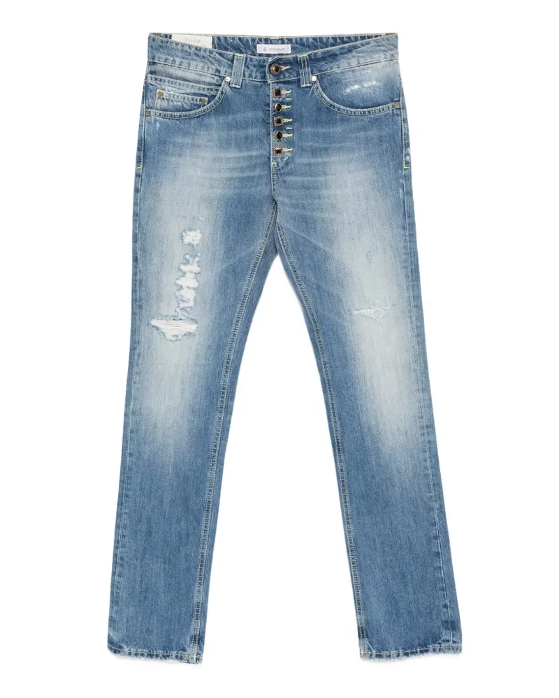 Dondup Jeans mit Distressed-Detail - Blau Blau